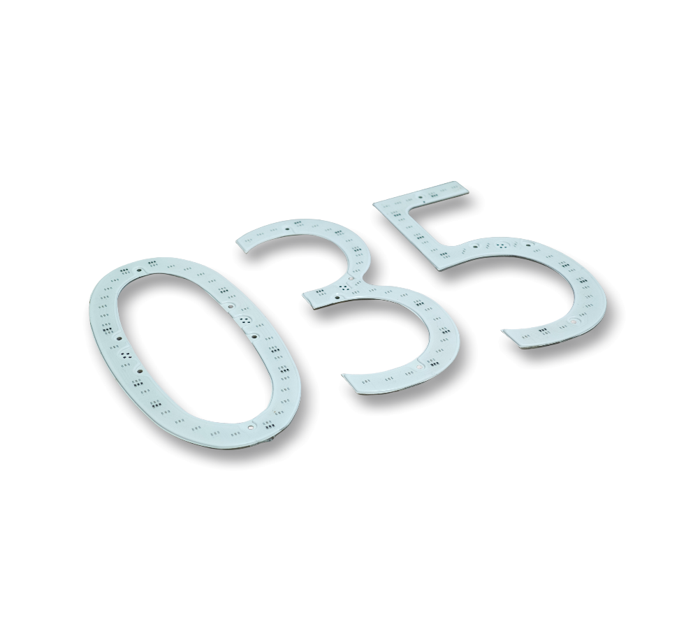COB LED house numbers