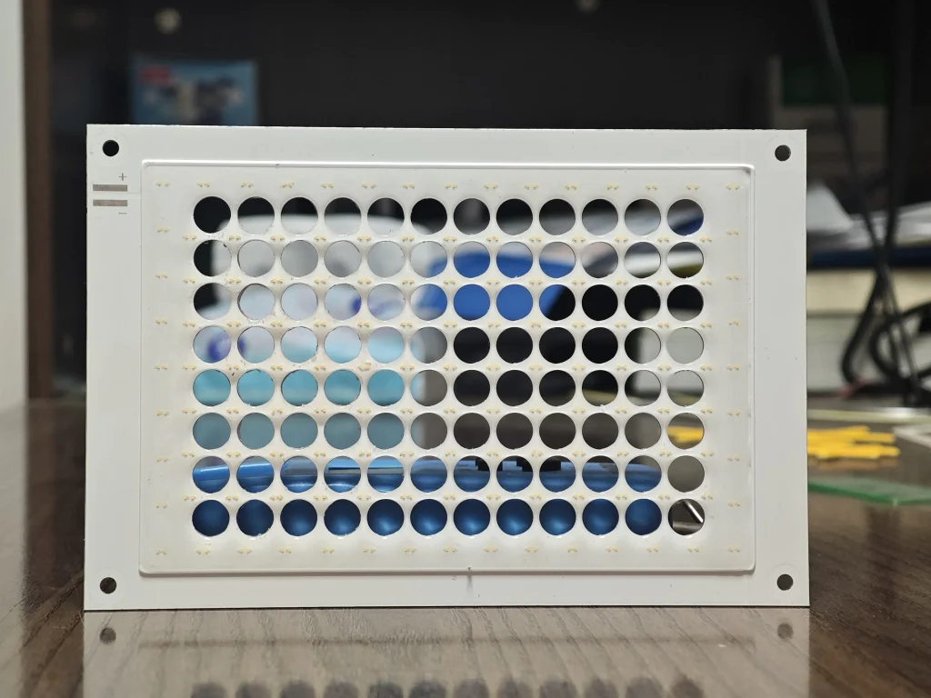 The pulse mode of COB light source